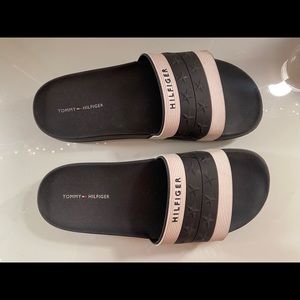 Tommy Hilfiger slip on shoes (slides)